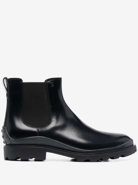 Tod's leather ankle boots