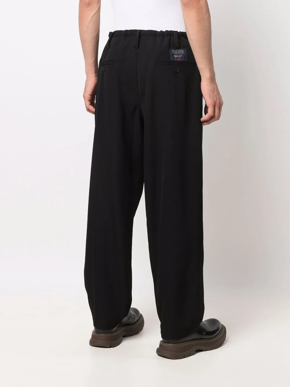 фото Yohji yamamoto широкие брюки