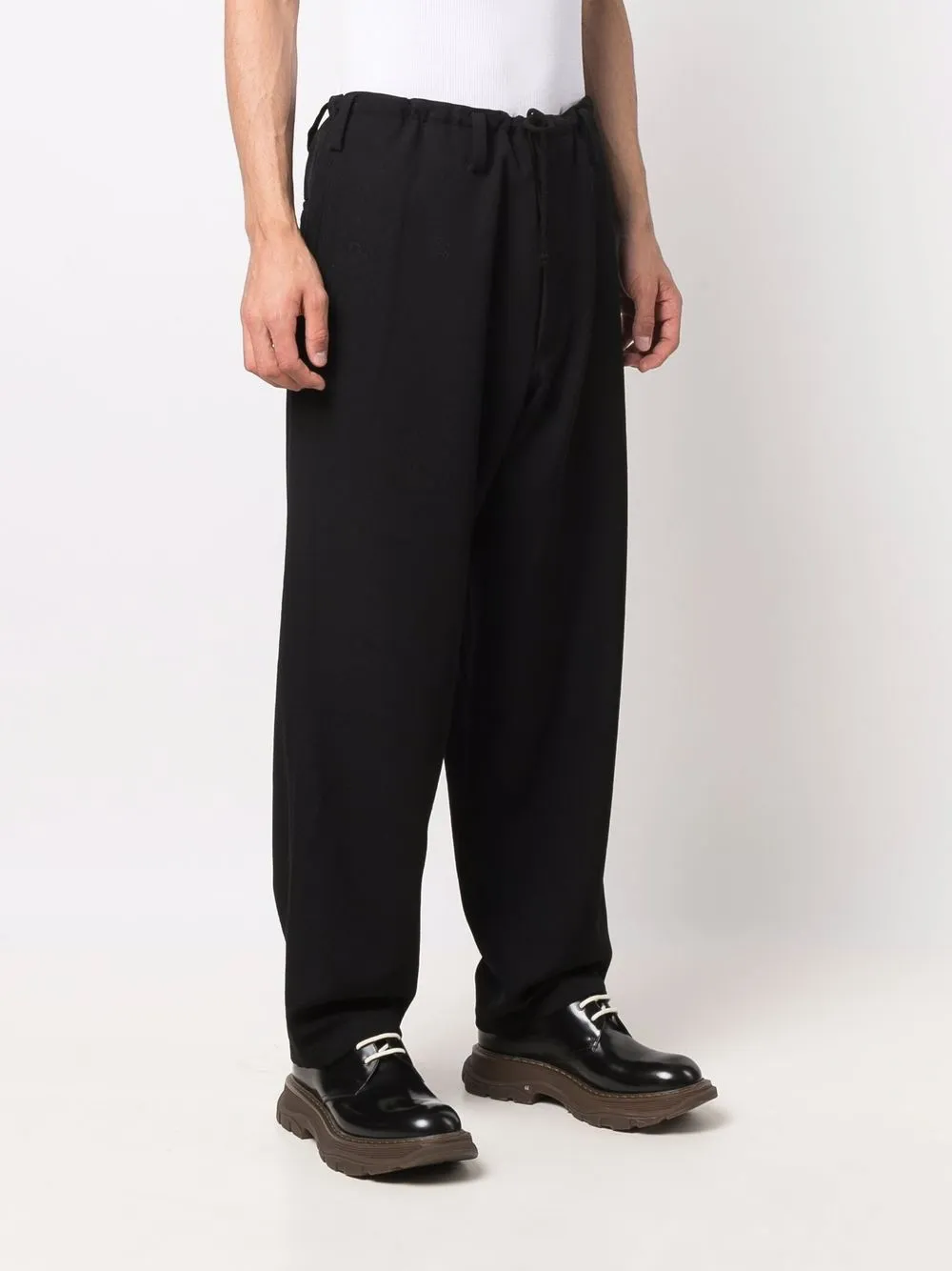 фото Yohji yamamoto широкие брюки