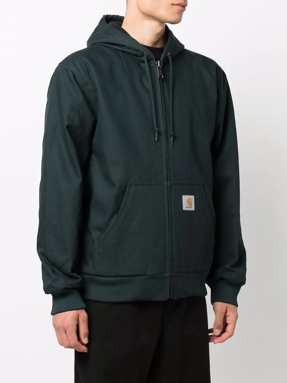 фото Carhartt wip куртка из органического хлопка с капюшоном