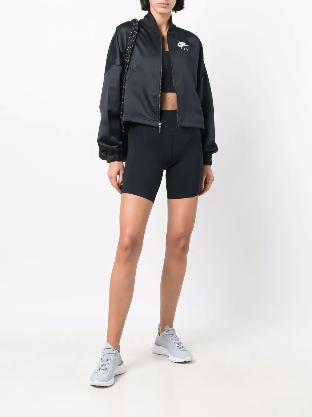 фото Nike укороченная куртка с логотипом