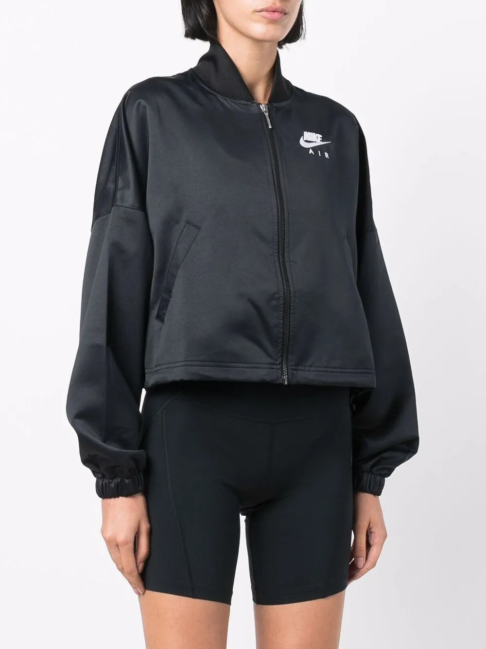 фото Nike укороченная куртка с логотипом