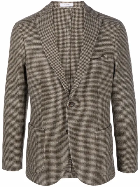 Boglioli houndstooth-patterned blazer