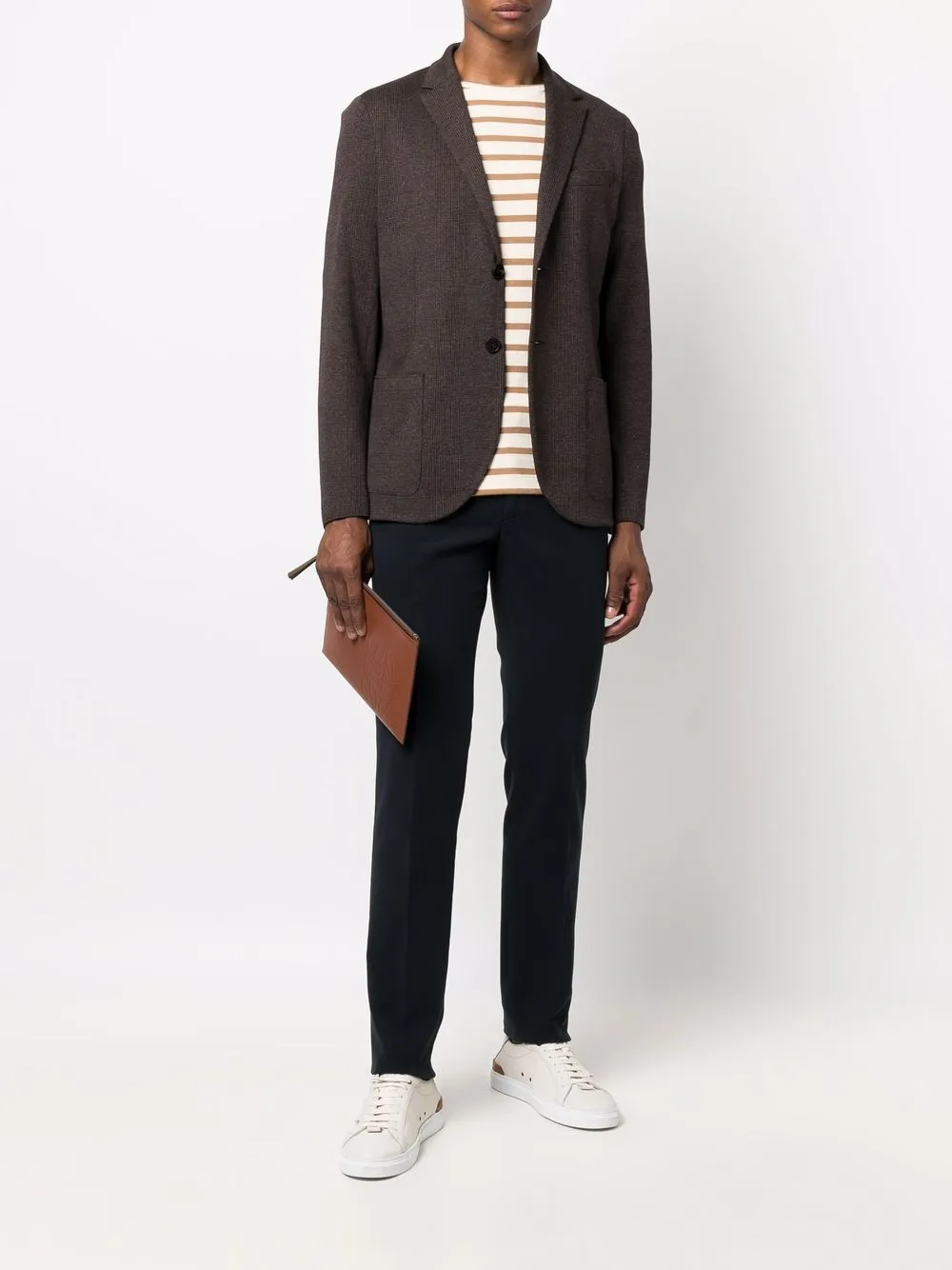 Incotex Slim-fit chino - Blauw