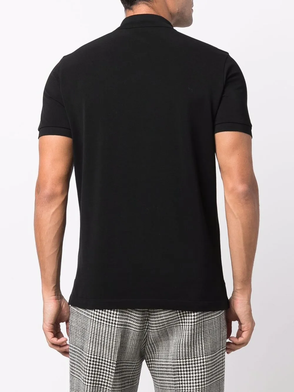 фото Fendi рубашка поло с потайной застежкой и узором ff