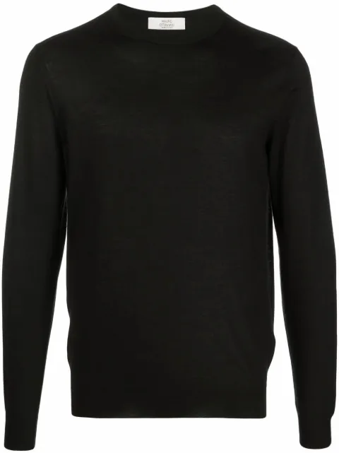 Mauro Ottaviani crewneck cashmere-silk jumper