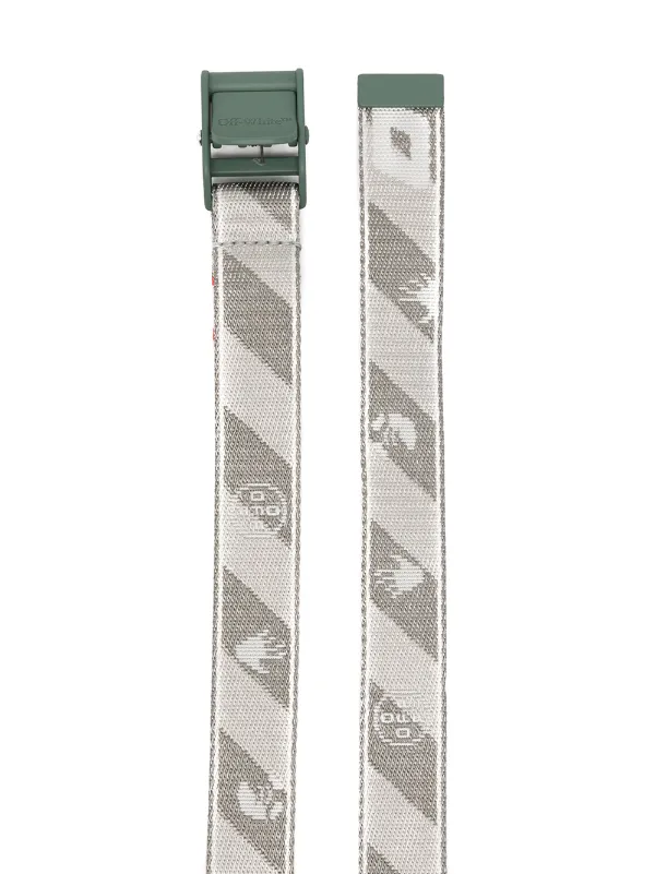 ceinture off white grise