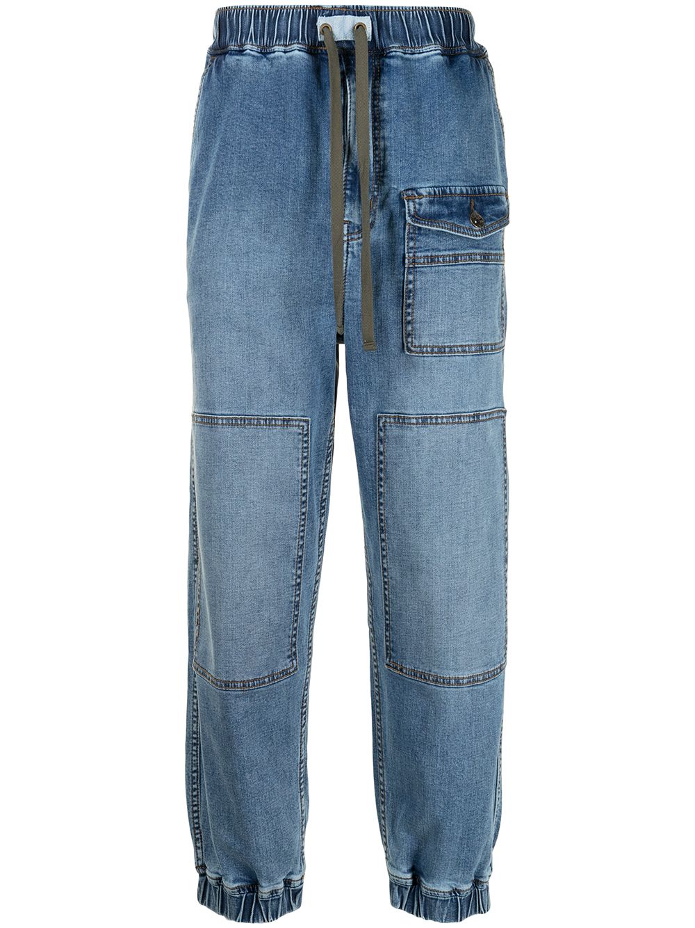 

FIVE CM jeans tapered con tiro medio - Azul