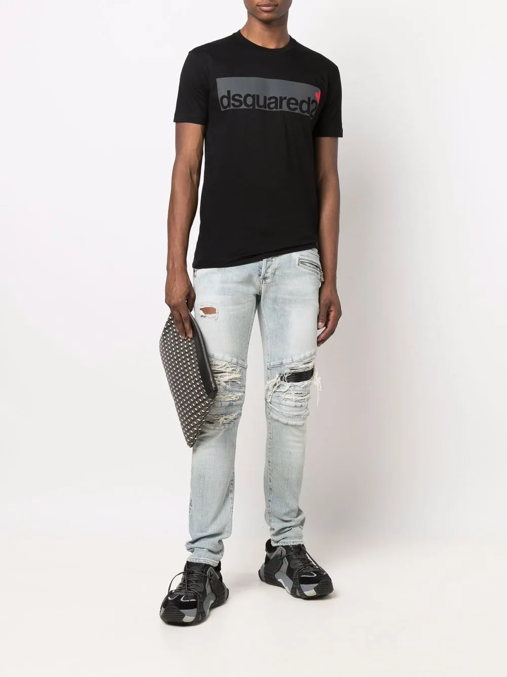 фото Dsquared2 футболка с логотипом