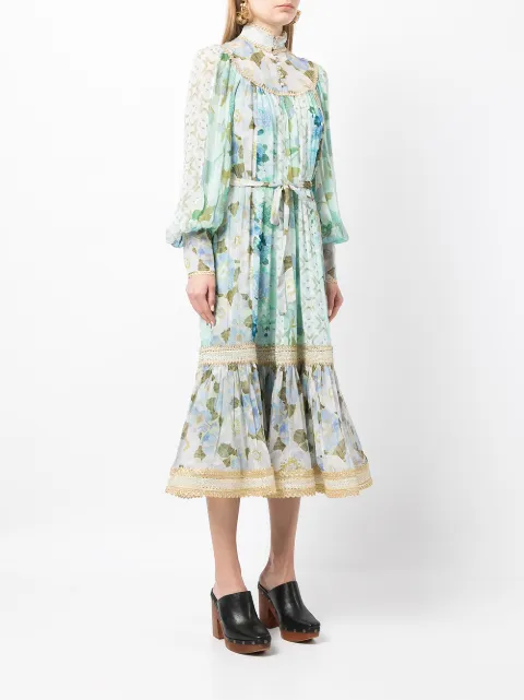 zimmermann rhythm trimmed billow mini