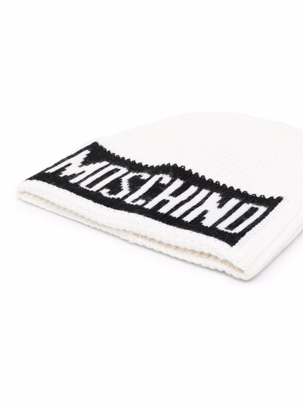 фото Moschino шапка бини с логотипом