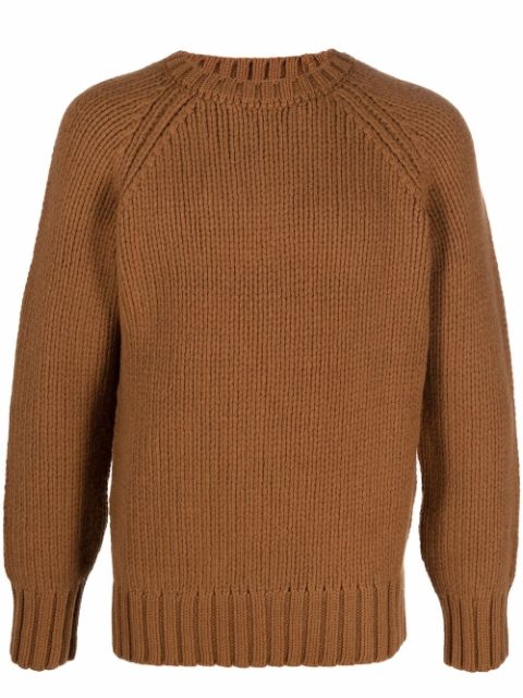 A.P.C. crewneck knitted wool jumper