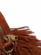 Balmain x Netflix fringed disco crossbody bag