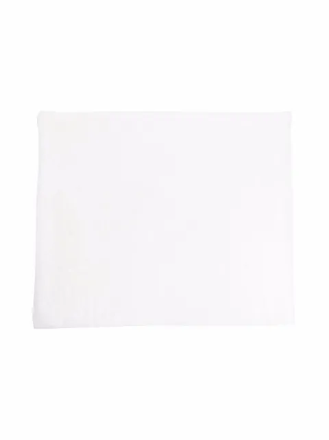 La Stupenderia logo-print blanket