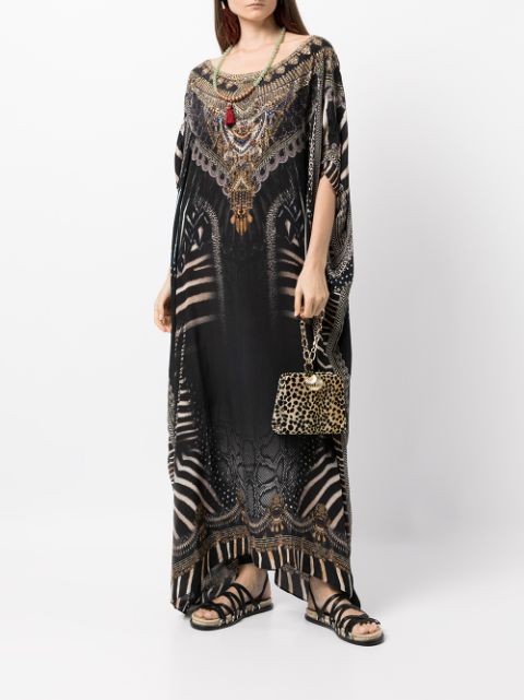 camilla black kaftan