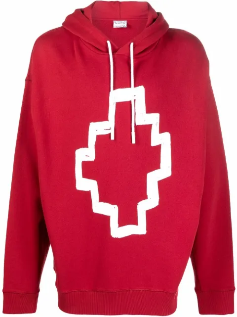 Marcelo Burlon County of Milan cross-motif hoodie