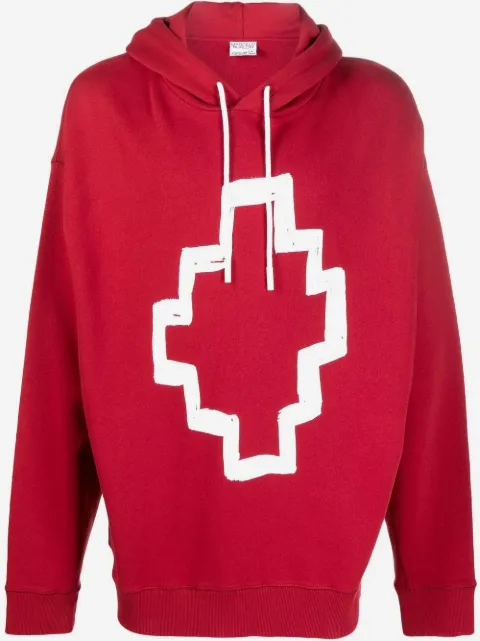 COUNTY OF MILAN cross-motif hoodie