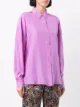 Essentiel Antwerp Adopt washed silk shirt