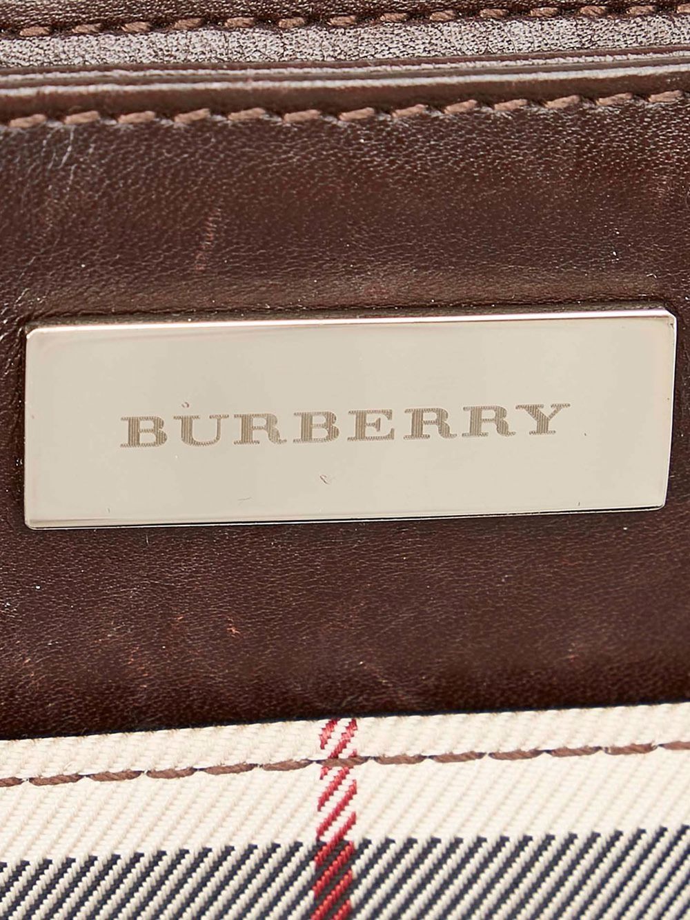 фото Burberry pre-owned сумка через плечо в клетку house check