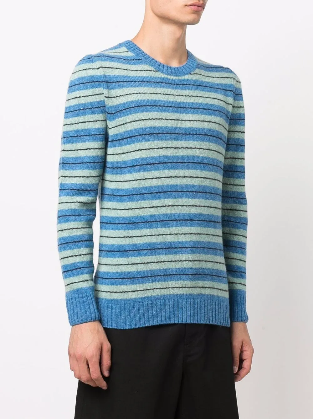  A.p.c. Gestrickter Pullover   Blau 