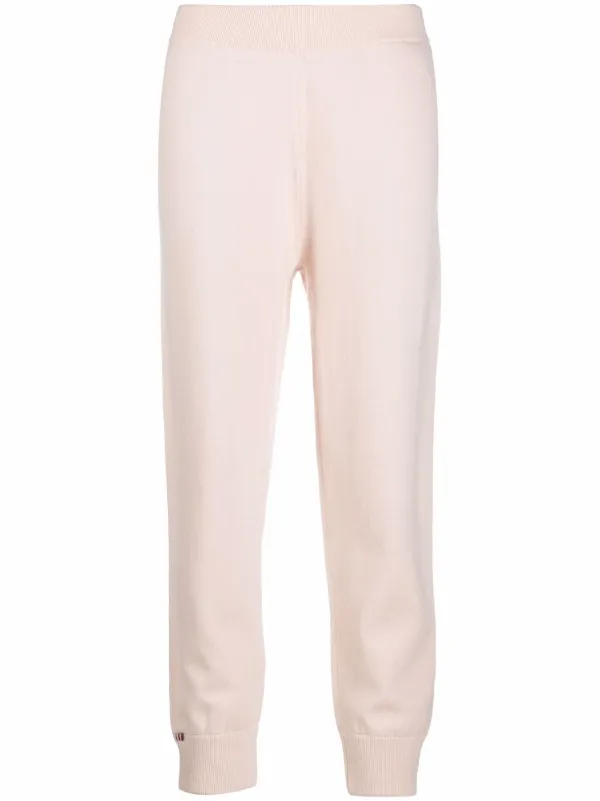 Shop extreme cashmere fine knit joggers 