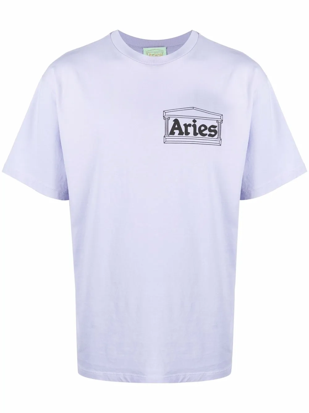 

Aries playera con logo estampado - Morado