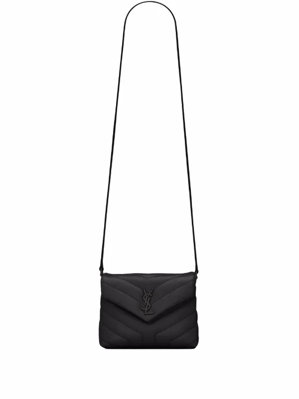 LOULOU toy STRAP bag in quilted Y leather, Saint Laurent