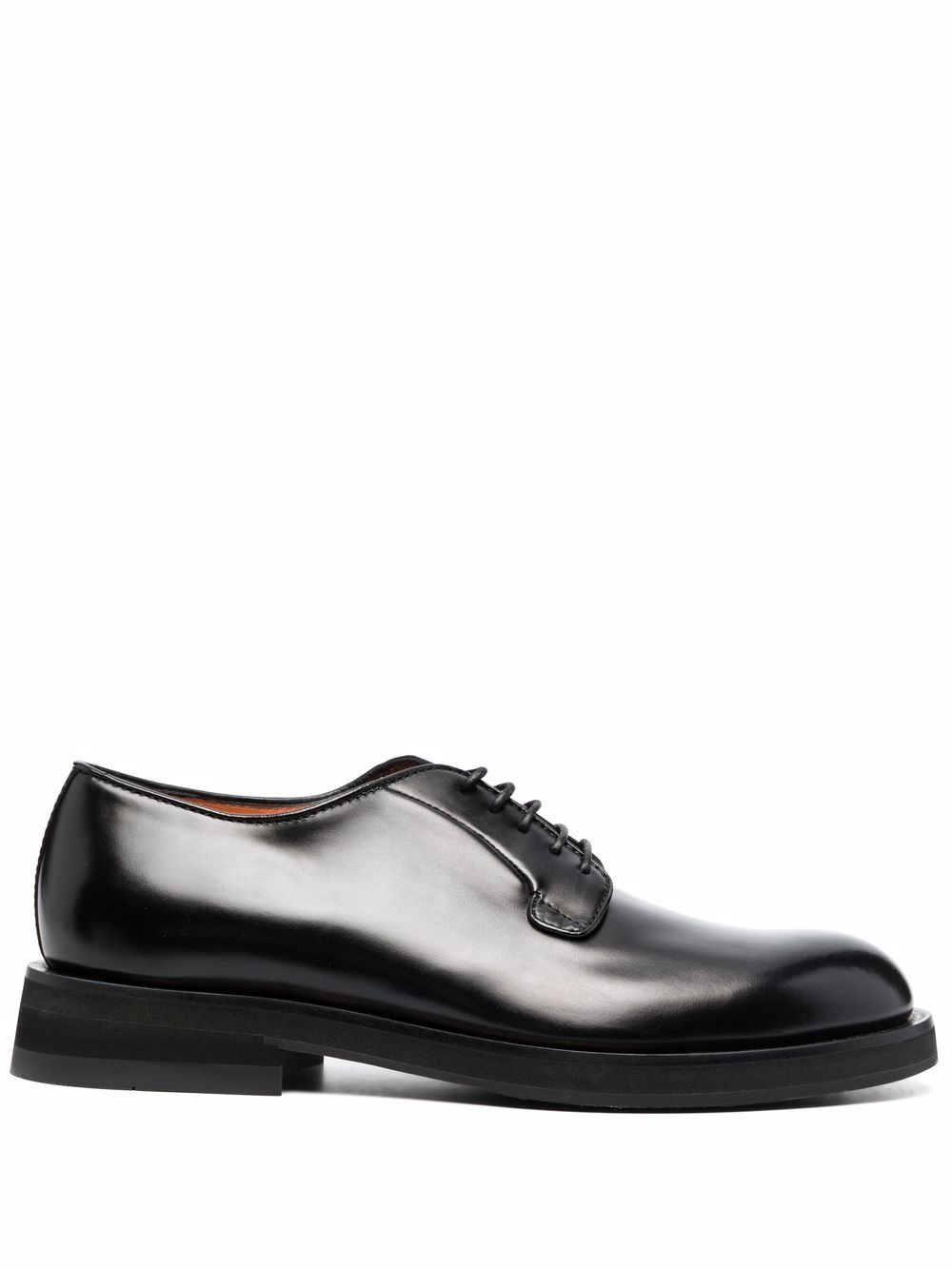 Santoni lace-up derby shoes - Black