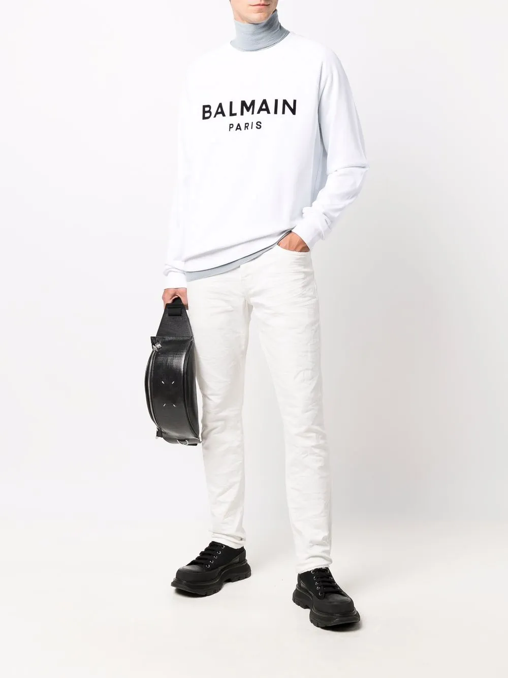 фото Balmain толстовка с логотипом