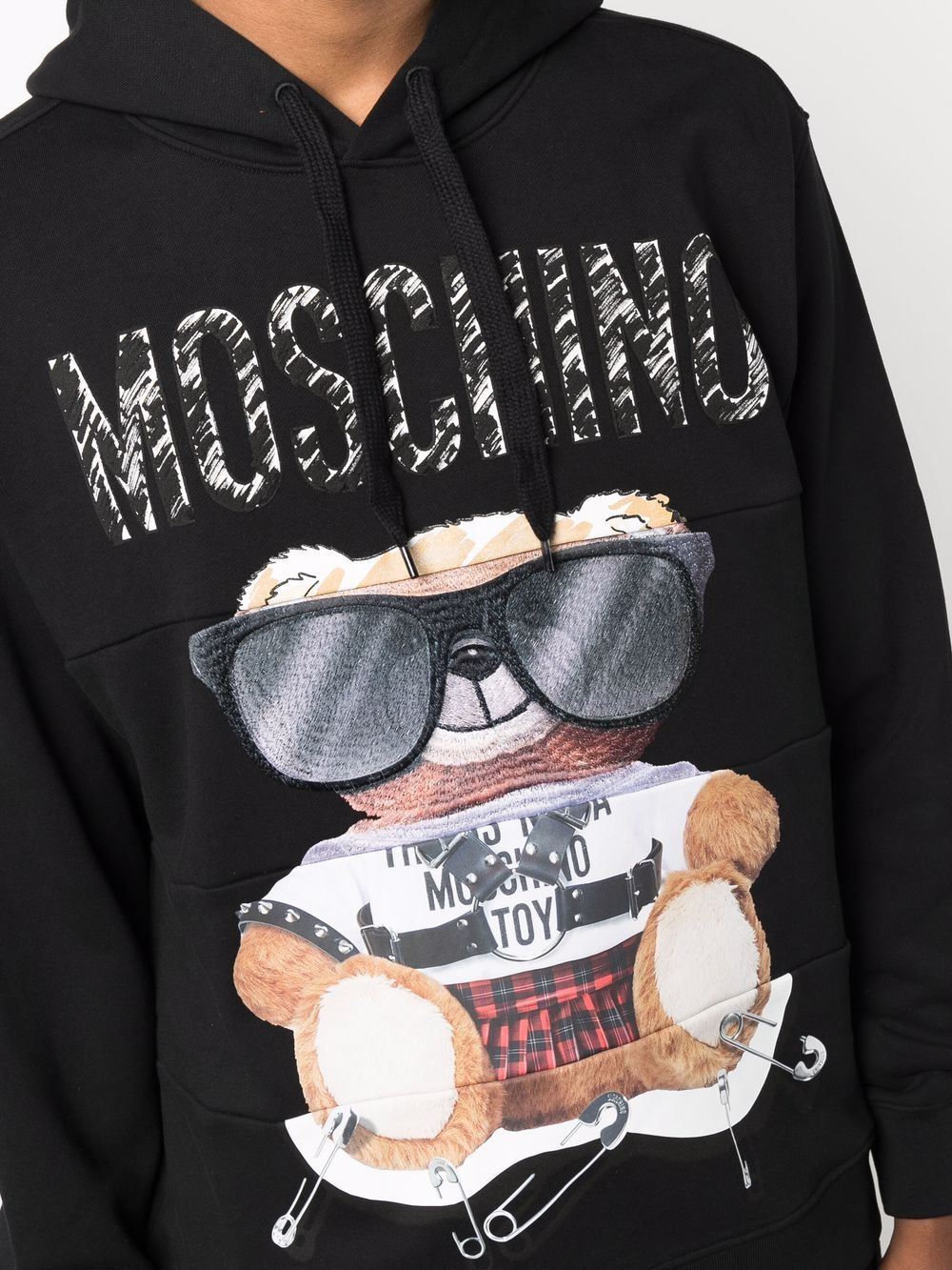 фото Moschino худи с принтом