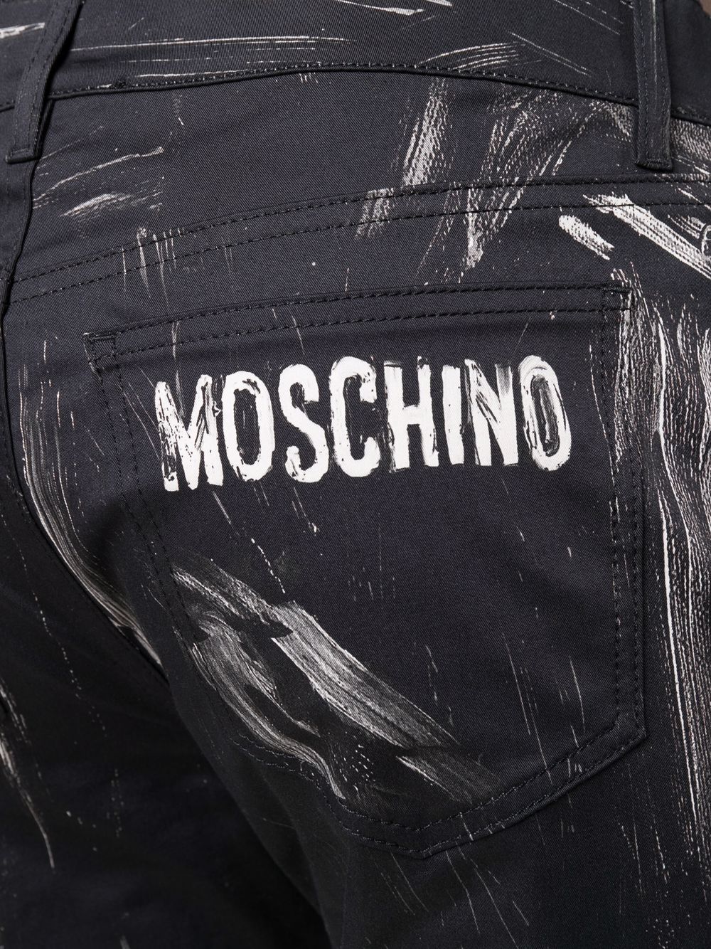 фото Moschino брюки с логотипом