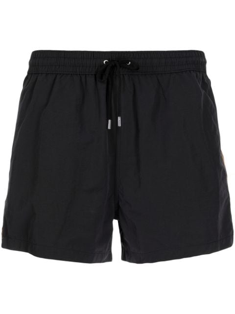 Paul Smith shorts de playa con cordones en la pretina