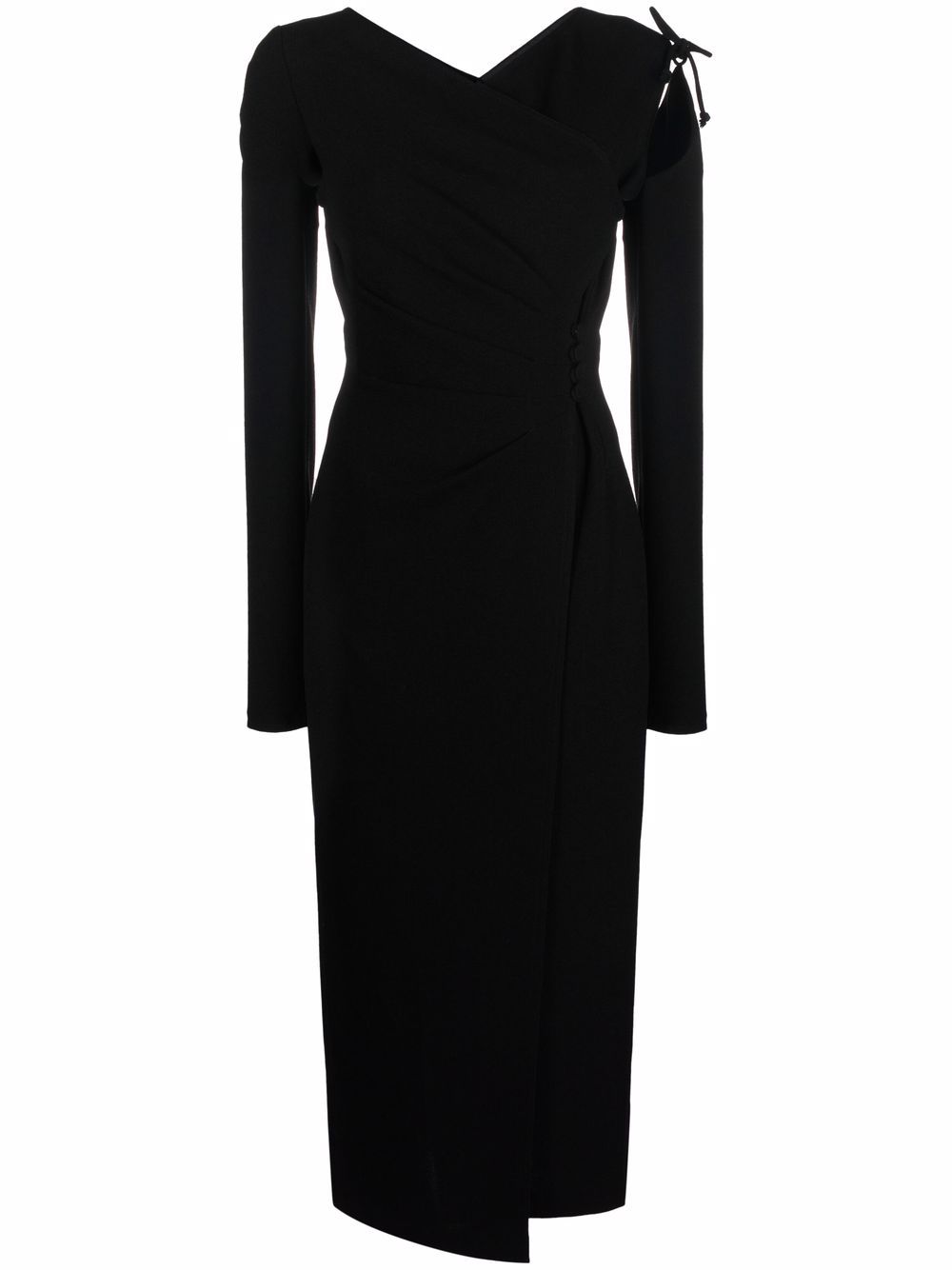 Nanushka long-sleeved Wrap Dress - Farfetch