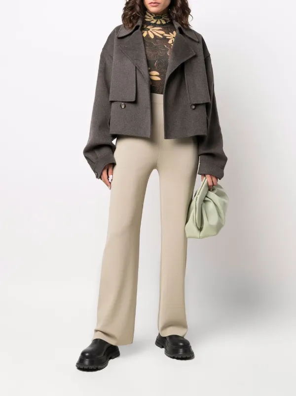 Nanushka straight-leg Knitted Trousers Neutrals FARFETCH PH