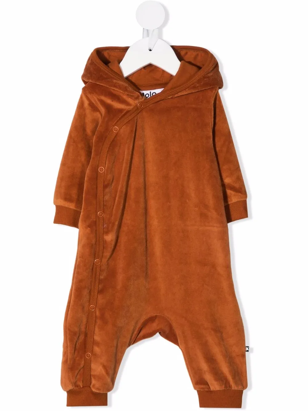 фото Molo kids двубортный комбинезон с капюшоном