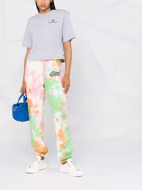 Chiara Ferragni Pantaloni sportivi con fantasia tie dye