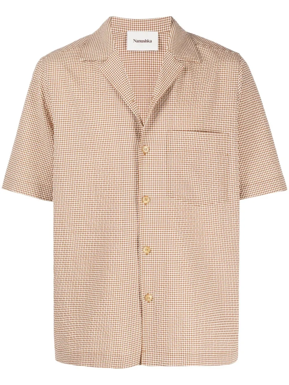 

Nanushka camisa deportiva con botones - Neutro