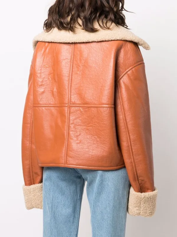 mango oversized biker jacket