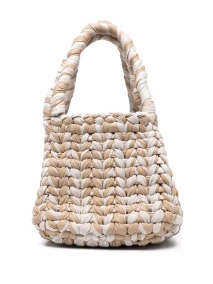 alienina woven bucket bolsa