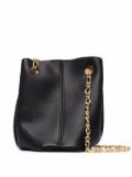 Nanushka vegan-leather chain-strap tote bag - Black