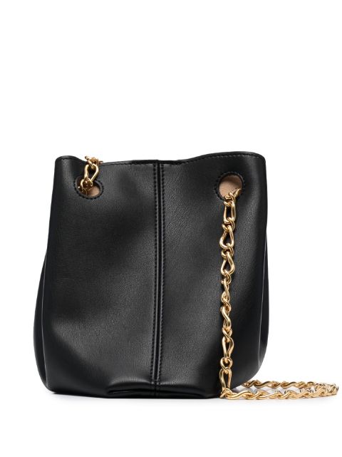 Nanushka vegan-leather chain-strap tote bag