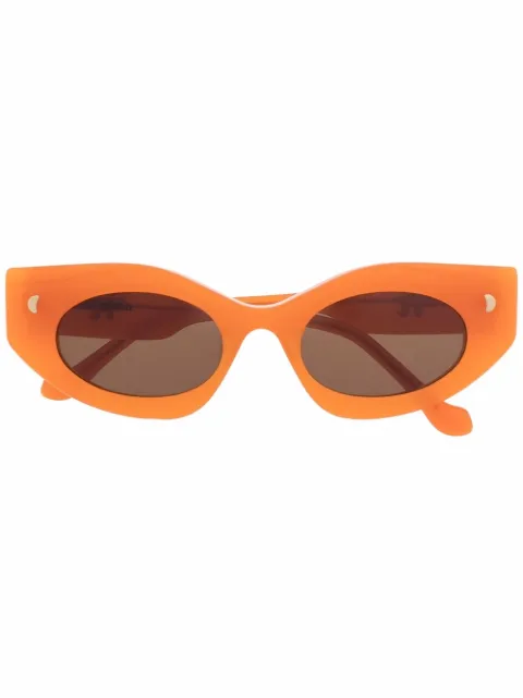 Nanushka cat-eye oversized frame sunglasses
