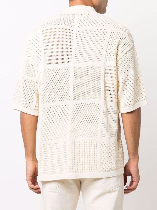 Nanushka Knitted Camp Shirt - Farfetch