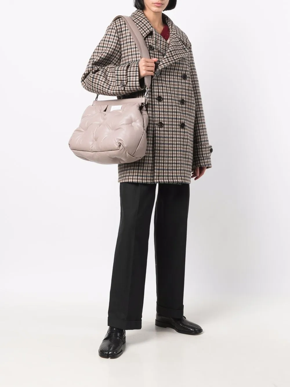 фото Maison margiela сумка-тоут glam slam среднего размера