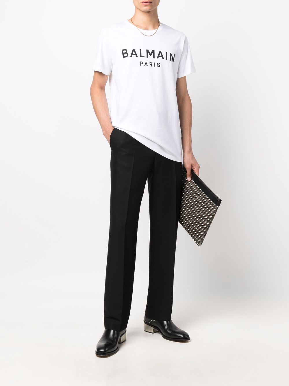 фото Balmain футболка с логотипом