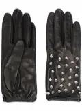 Manokhi studded leather gloves - Black