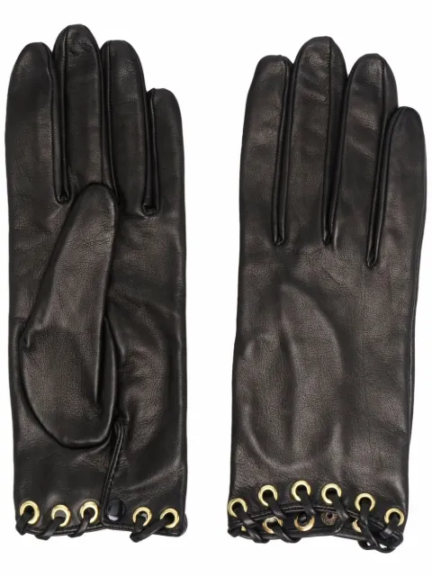 Manokhi ring-detail gloves