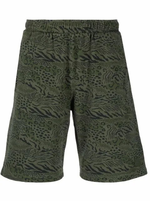 Kenzo animal print shorts