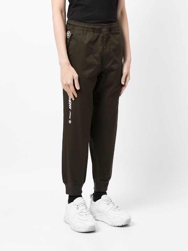 AAPE BY *A BATHING APE® logo-patch Track Pants - Farfetch