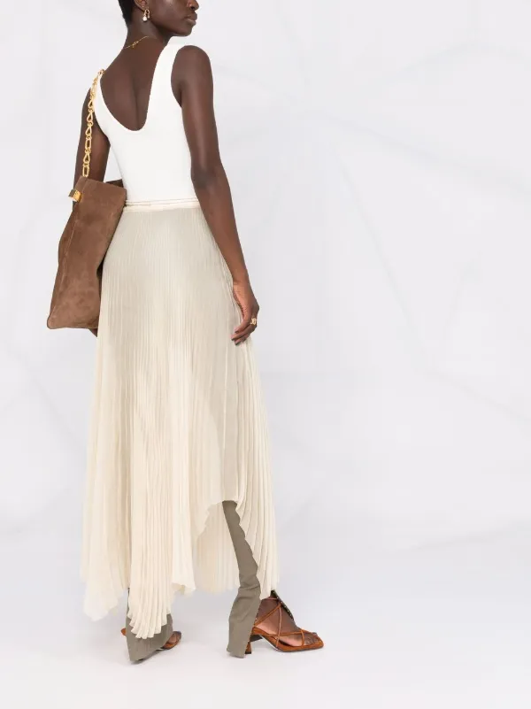 Nanushka pleated online bag